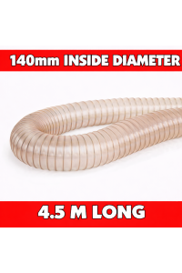 PU DUCTING 140mm 4.5m