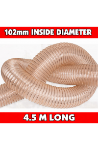 PU DUCTING 100mm 4.5m 102mm