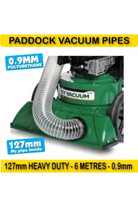 Paddock Vacuum HEAVY DUTY PU DUCTING 127mm 6m - 5" 125mm
