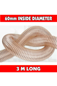PU DUCTING 60mm 3m **See the 63mm Sizes**